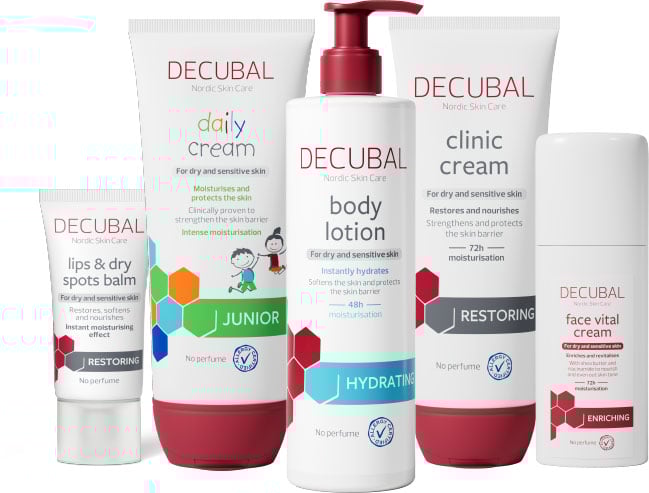 Decubal-produktmontage